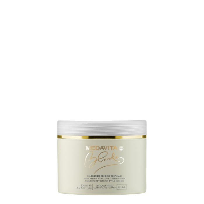 Blondeme Bonding Mask Warm Blondes 200 Ml – Pflegemaske Für Blondiertes Haar