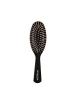 Wood Large Oval Brush Short Bristles 0