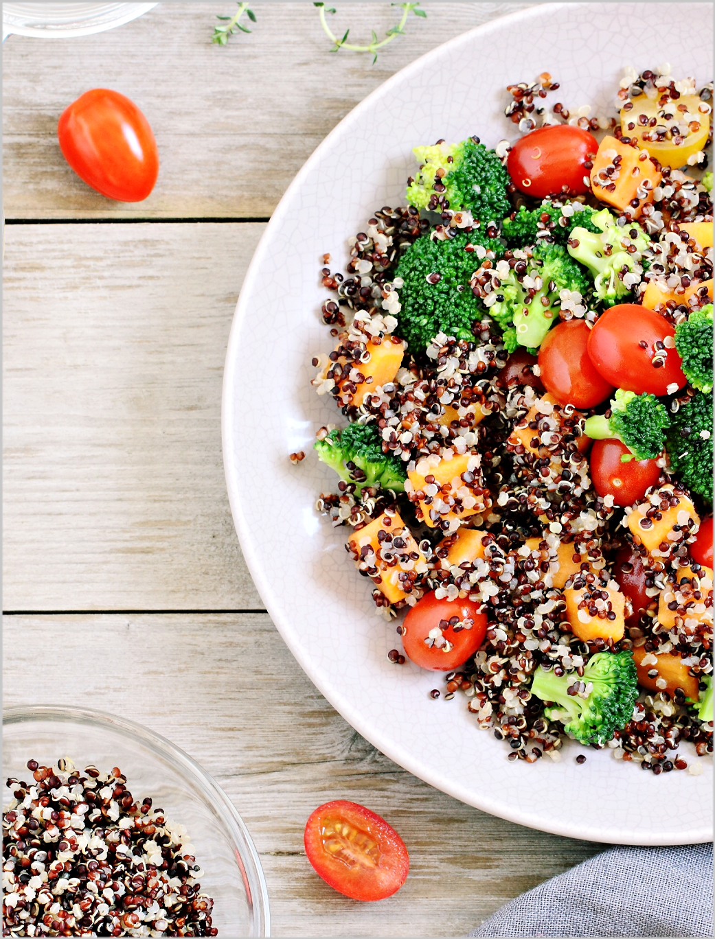 QUINOA. THE NUMBER ONE SUPERFOOD, A REAL POWERHOUSE.